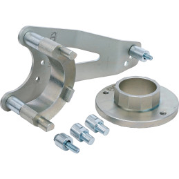 Contre-support pour amortisseur de vibrations / vilebrequin | pour VAG 2.9, 3.0, 4.0L TFSI
