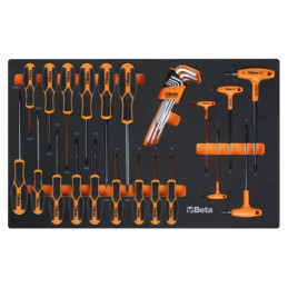 Combinaison d’ameublement d’atelier RSC50 2.0 comprenant 223 outils