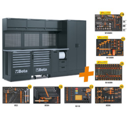 Combinaison de meubles d'atelier RSC50 2.0 avec 445 outils