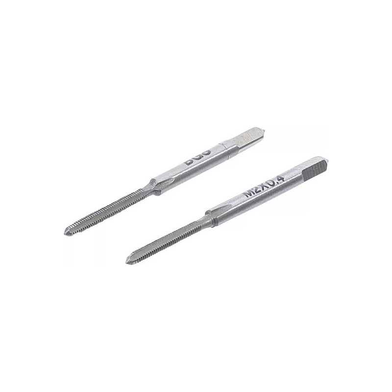 Tarauds et filières | pré-taraud et filière | M2 x 0,4 | 2 pièces Tarauds et filières | pré-taraud et filière | M2 x 0,4 | 2 pièces
