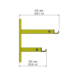 Rack de rangement pour cavaliers de roue