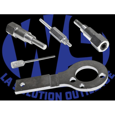 KIT de calage Fiat Alfa Romeo Lancia 1.6 / 1.9 / 2.0 / 2.4 JTD Opel 1.9 / 2.0 CDTI (courroie de distribution)