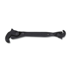 Clé auto-serrante à reprise automatique pour 6 pans de 8 à 32 mm