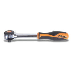 Cliquet réversible avec manche rotatif et carré mâle 1/2" mécanisme à 52 dents