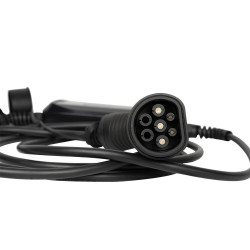 CHARGEUR PORTABLE 3.68KW, 16A , AVEC CÂBLE DE CHARGE TYPE 2 (MONOPHASÉ)