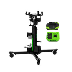 VÉRIN HYDRAULIQUE DE TRANSMISSION 500KG AVEC BATTERIE 4,0AH ET CHARGEUR INCLU