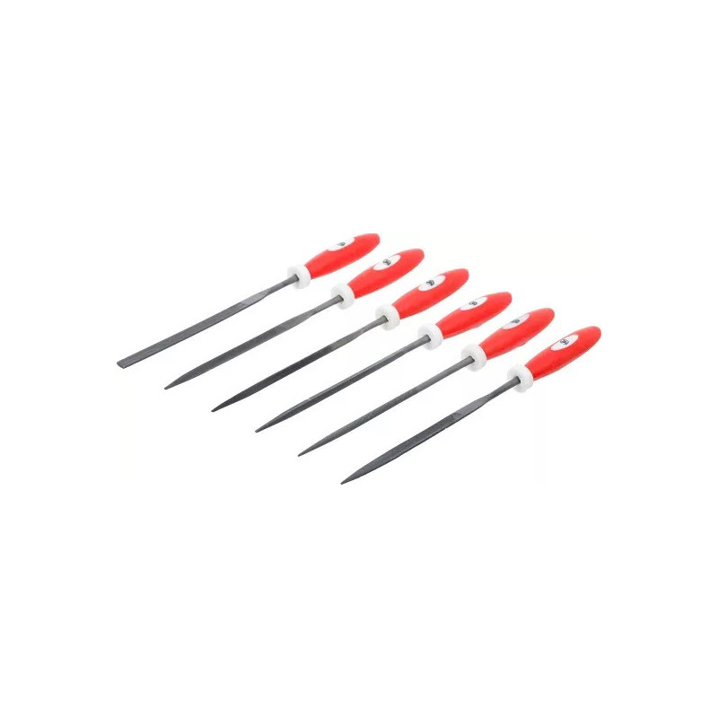 Jeu de limes aiguilles | 140 mm | 6 pièces Jeu de limes aiguilles | 140 mm | 6 pièces