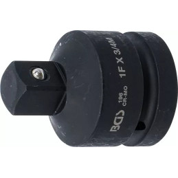 Adaptateur de clé à douille à choc | femelle 25 mm (1") - mâle 20 mm (3/4")