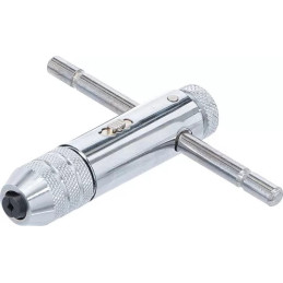 Porte-outils avec poignée coulissante pour taraud | M3 - M10 | 80 mm