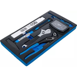 Insert pour art. 2002 | Jeu d’outils à main et d’embouts | 37 pièces
