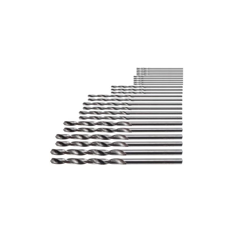 Jeu de forets mini HSS | 0,5 3,0 mm | 25 pièces Jeu de forets mini HSS | 0,5 3,0 mm | 25 pièces