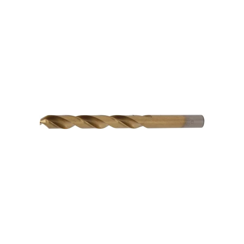 Forets hélicoïdaux | HSS-G | nitrure de titane | 10,0 mm Forets hélicoïdaux | HSS-G | nitrure de titane | 10,0 mm