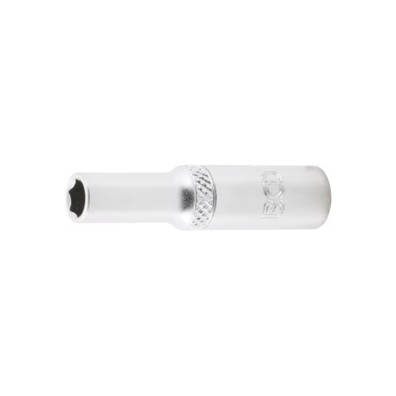 Douille pour clé, six pans, longue | 6,3 mm (1/4") | 6 mm Douille pour clé, six pans, longue | 6,3 mm (1/4") | 6 mm