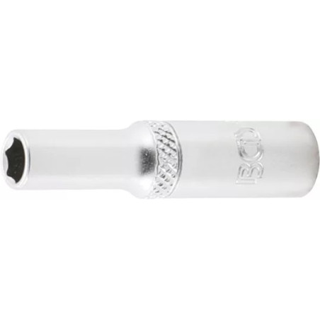 Douille pour clé, six pans, longue | 6,3 mm (1/4") | 6 mm