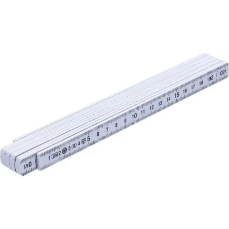 Mètre pliant | 10 sections | 2 m