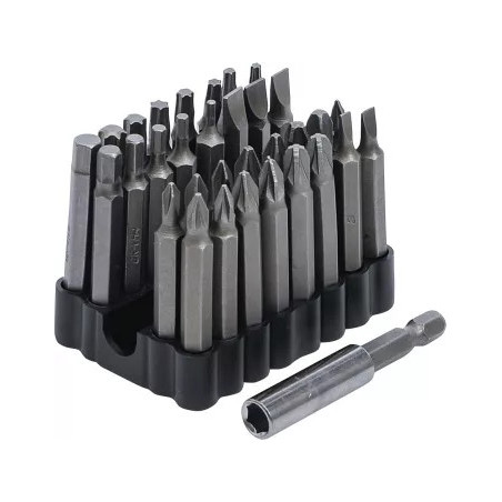 Jeu d’embouts pour vis de verrouillage | 6,3 mm (1/4") | 33 pièces