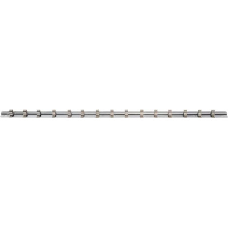 Rail pour douilles 15 clips | 6,3 mm (1/4")