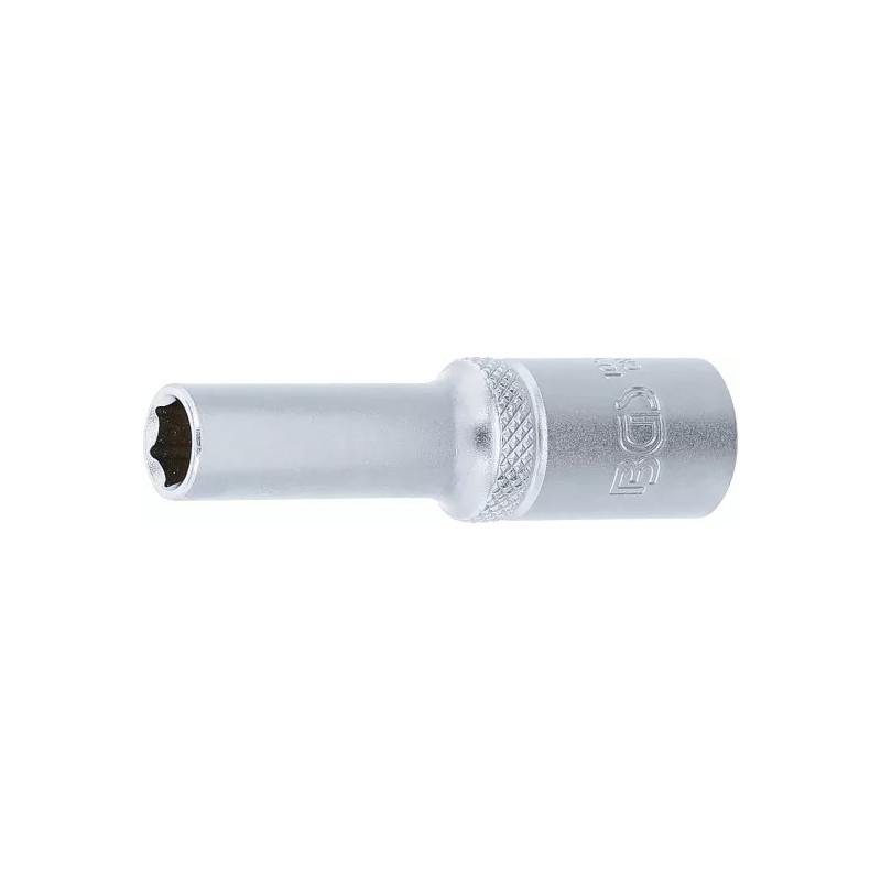 Douille pour clé, six pans, longue | 10 mm (3/8") | 8 mm Douille pour clé, six pans, longue | 10 mm (3/8") | 8 mm