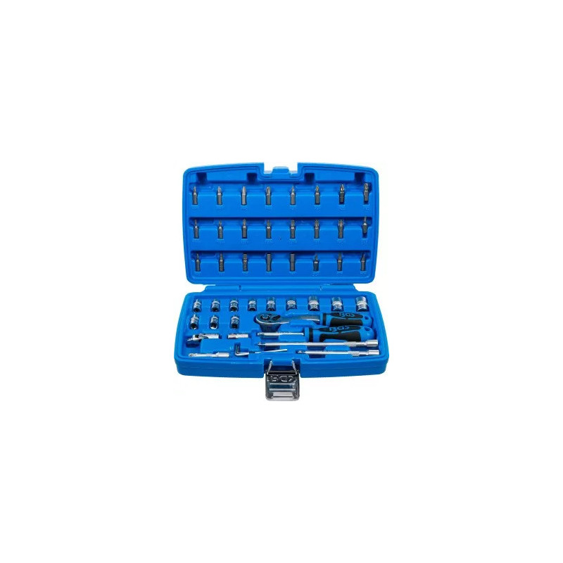 Coffret de douilles | 6,3 mm (1/4") | 46 pièces