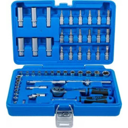 Coffret de douilles | 6,3 mm (1/4") | 53 pièces