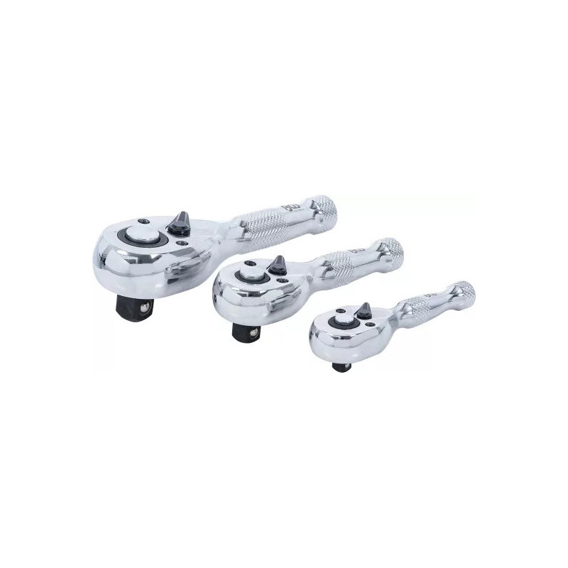 Jeu de mini-cliquets | 6,3 mm (1/4") / 10 mm (3/8") / 12,5 mm (1/2") | 3 pièces Jeu de mini-cliquets | 6,3 mm (1/4") / 10 mm (3/8") / 12,5 mm (1/2") | 3 pièces