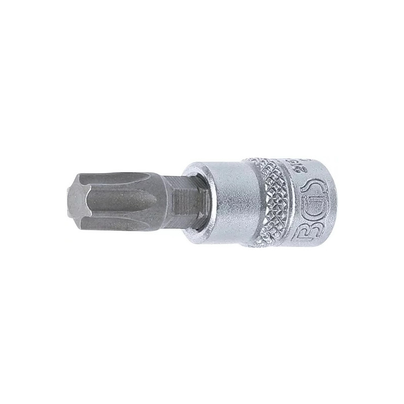 Douille à embouts | 6,3 mm (1/4") | profil T (pour Torx) T45 Douille à embouts | 6,3 mm (1/4") | profil T (pour Torx) T45