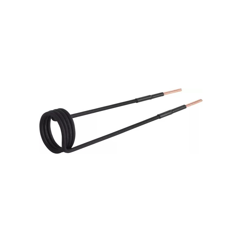 Bobine d’induction pour appareil de chauffage à induction | 38 mm | coudée, 90° | pour art 2169, 3390, 3391 Bobine d’induction pour appareil de chauffage à induction | 38 mm | coudée, 90° | pour art 2169, 3390, 3391