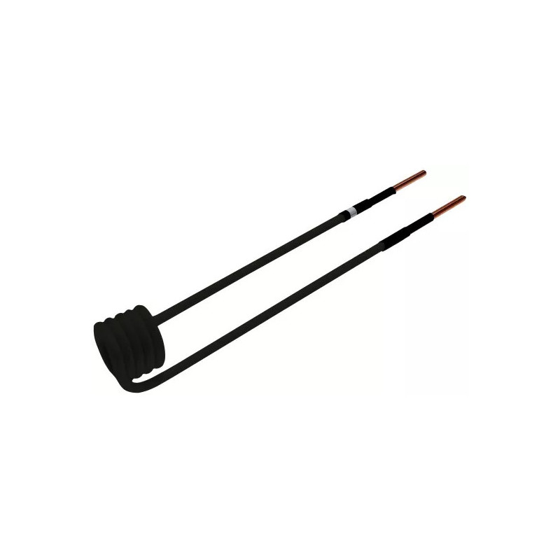 Bobine d’induction pour appareil de chauffage à induction | 19 mm | coudée, 90° | pour art 2169, 3390, 3391 Bobine d’induction pour appareil de chauffage à induction | 19 mm | coudée, 90° | pour art 2169, 3390, 3391