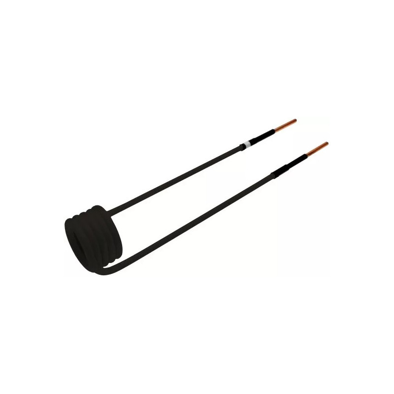 Bobine d’induction pour appareil de chauffage à induction | 25 mm | coudée, 90° | pour art 2169, 3390, 3391 Bobine d’induction pour appareil de chauffage à induction | 25 mm | coudée, 90° | pour art 2169, 3390, 3391