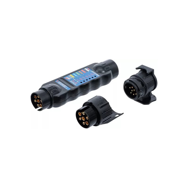 Testeur électronique pour remorque/véhicule tracteur | 7, 13 poles