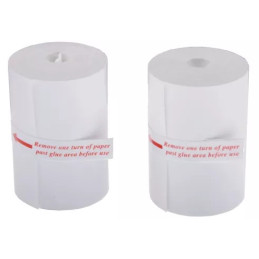 Rouleaux de papier de rechange pour imprimante | 2 pièces