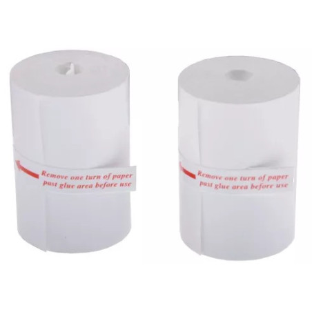 Rouleaux de papier de rechange pour imprimante | 2 pièces