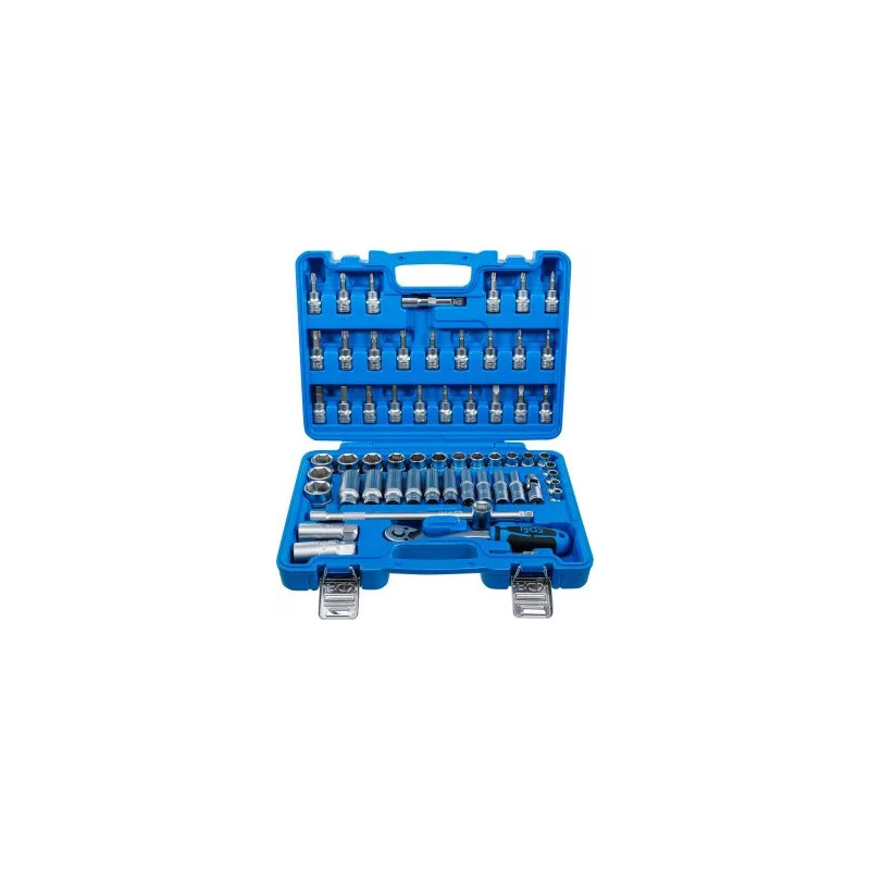 Coffret de douilles | 10 mm (3/8") | en pouces | 61 pièces