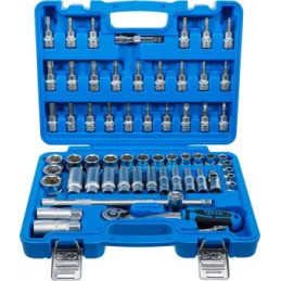 Jeu de douilles à six pans | 10 mm (3/8") | 61 pièces