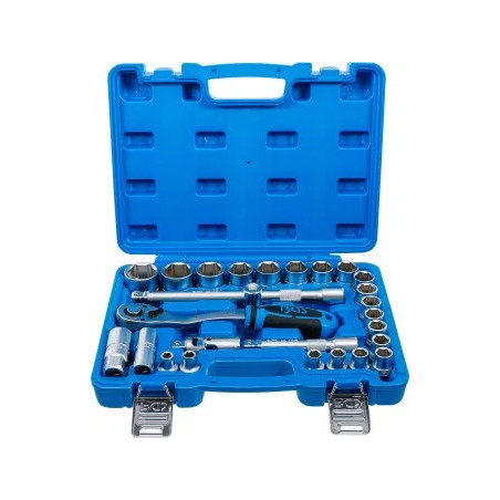 Coffret de douilles | 12,5 mm (1/2") | 8 - 32 mm | 27 pièces