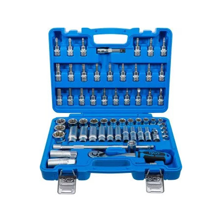 Coffret de douilles | 10 mm (3/8") | 61 pièces
