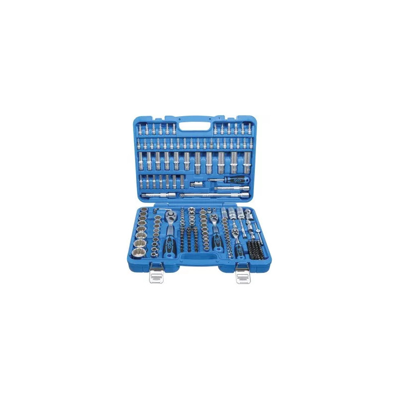 Coffret de Douilles douze pans | 6,3 mm (1/4") / 10 mm (3/8") / 12,5 mm (1/2") | 192 pièces Coffret de Douilles douze pans | 6,3 mm (1/4") / 10 mm (3/8") / 12,5 mm (1/2") | 192 pièces