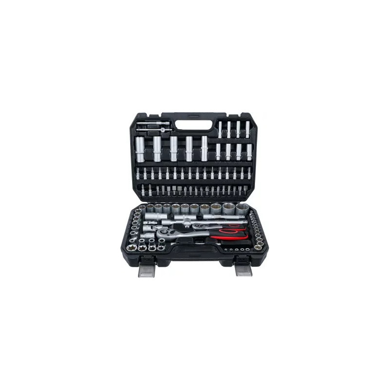 Coffret de douilles | 6,3 mm (1/4") / 12,5 mm (1/2") | 108 pièces Coffret de douilles | 6,3 mm (1/4") / 12,5 mm (1/2") | 108 pièces