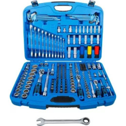 Coffret de Douilles Gear Lock | 6,3 mm (1/4") / 10 mm (3/8") / 12,5 mm (1/2") | 218 pièces