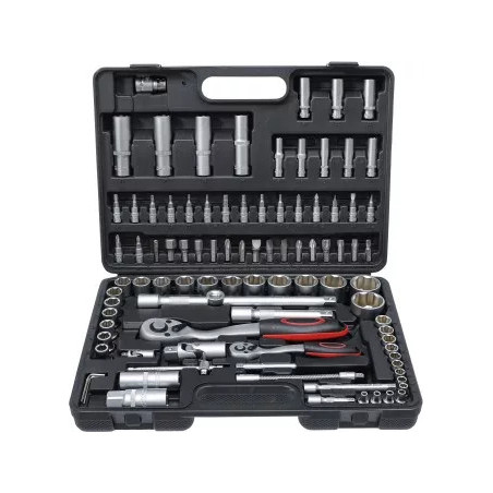 Coffret de douilles | 6,3 mm (1/4") / 12,5 mm (1/2") | 94 pièces