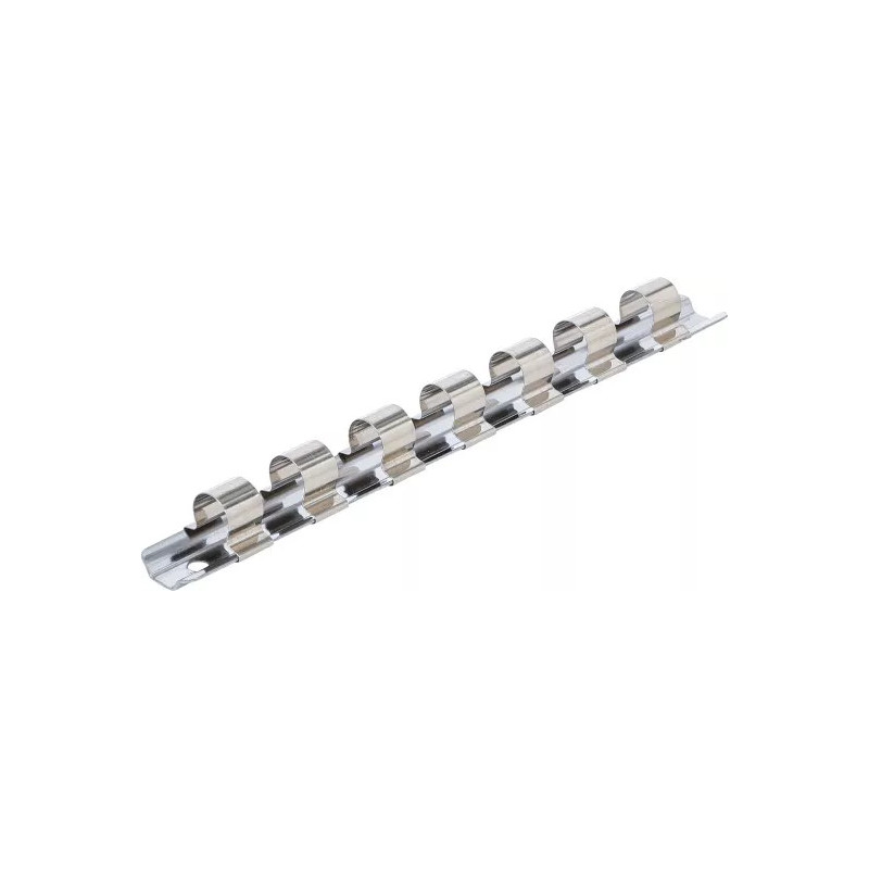 Rail pour douilles 7 clips | 12,5 mm (1/2")