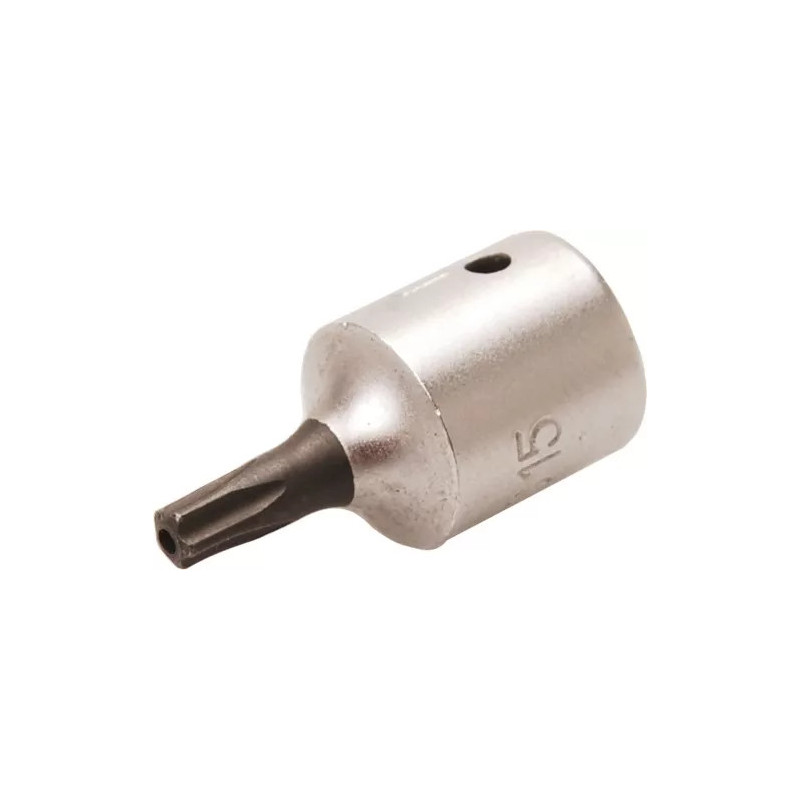 Douille à embouts | 6,3 mm (1/4") | profil TS (pour Torx Plus) avec perçage TS15