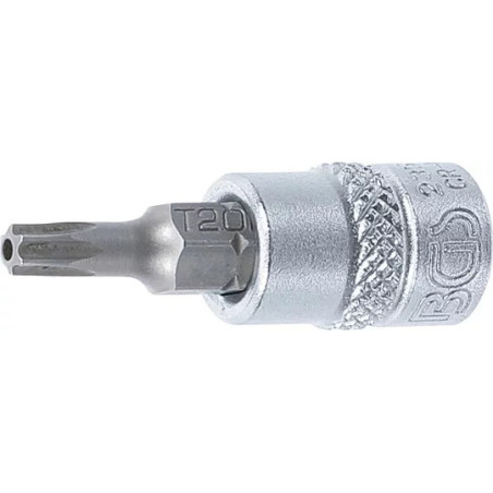 Douille à embouts | 6,3 mm (1/4") | profil T (pour Torx) avec perçage T20
