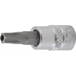 Douille à embouts | 6,3 mm (1/4") | profil T (pour Torx) avec perçage T30