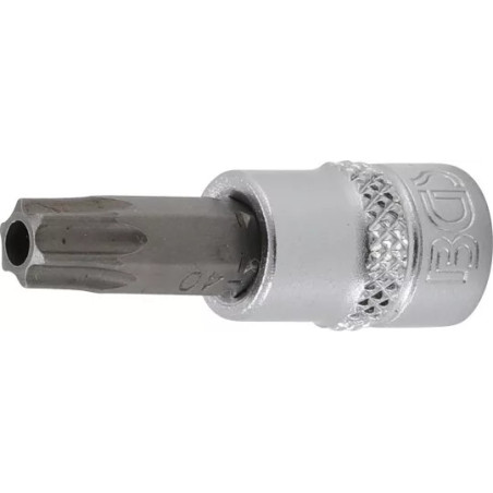 Douille à embouts | 6,3 mm (1/4") | profil T (pour Torx) avec perçage T40