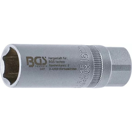 Douille de bougie six pans | 12,5 mm (1/2") | 16 mm