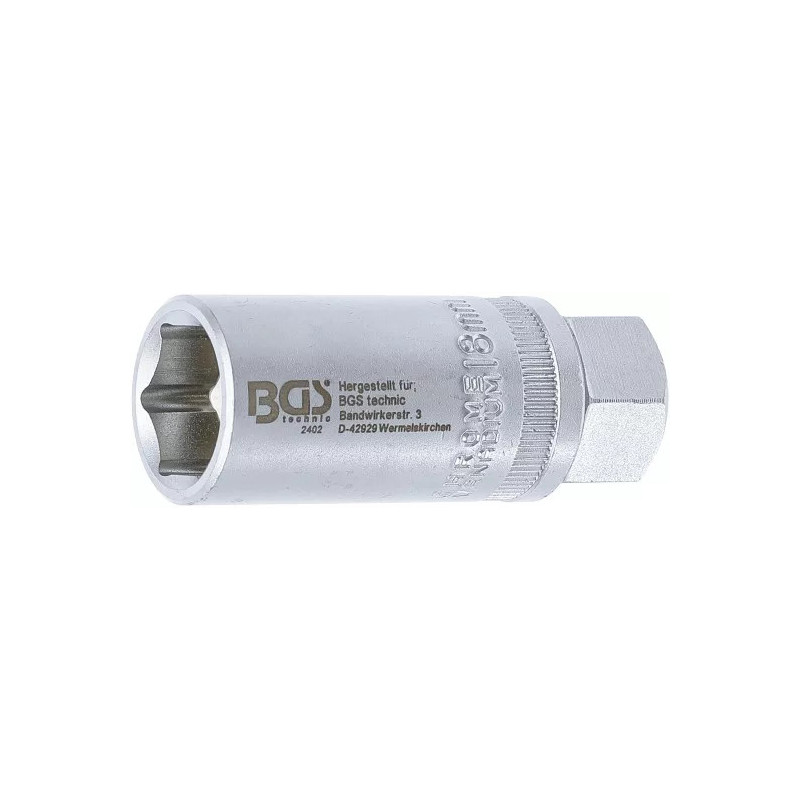 Douille de bougie six pans | 12,5 mm (1/2") | 18 mm Douille de bougie six pans | 12,5 mm (1/2") | 18 mm