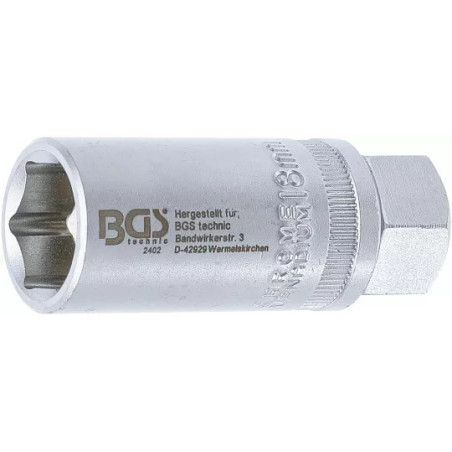 Douille de bougie six pans | 12,5 mm (1/2") | 18 mm