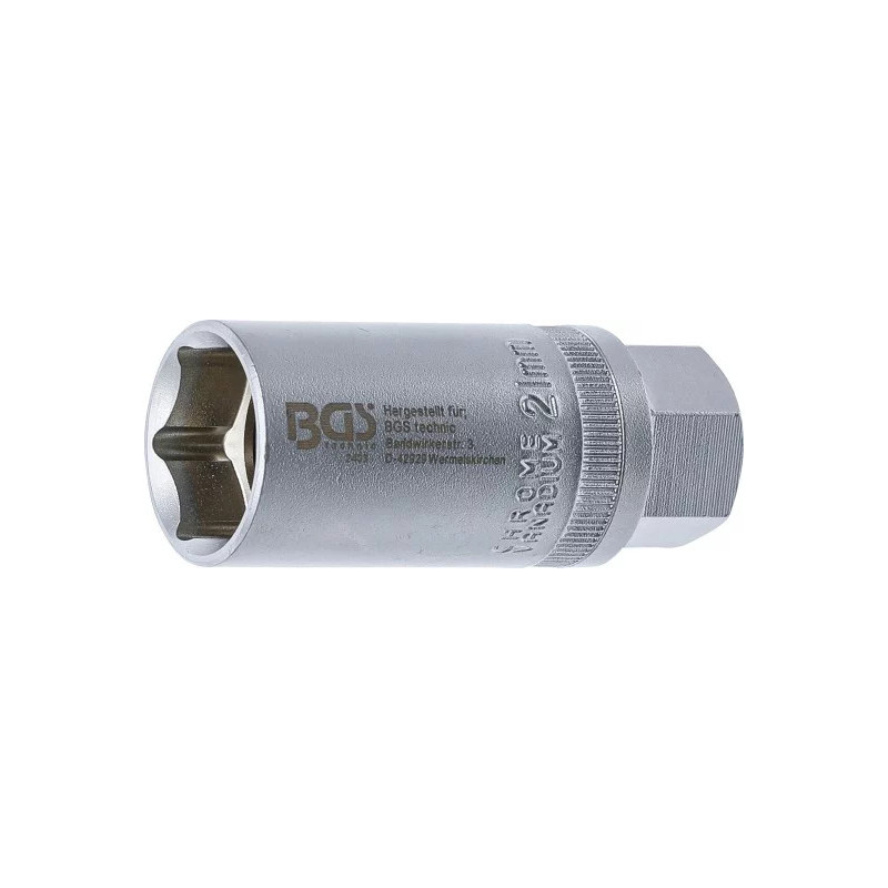 Douille de bougie six pans | 12,5 mm (1/2") | 21 mm
