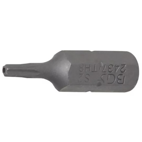 Embout | Longueur 25 mm | 6,3 mm (1/4") | profil T (pour Torx) avec perçage T8